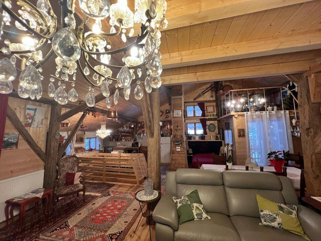 Ferme Savoyarde Renovee 2 Chambres เลการ์รอซ-ดาราช ภายนอก รูปภาพ