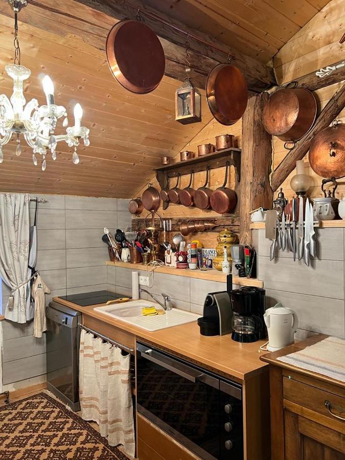 Ferme Savoyarde Renovee 2 Chambres เลการ์รอซ-ดาราช ภายนอก รูปภาพ